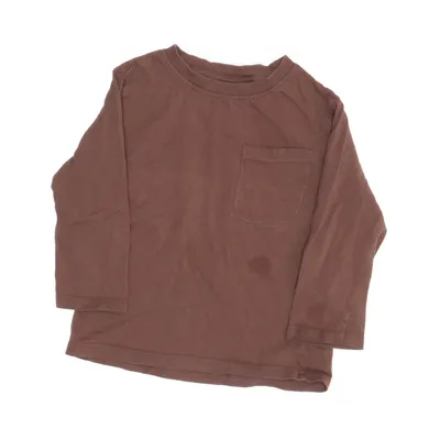 Lange mouwen shirt (Bruin) van Zara