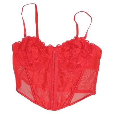 Bustier (Red) from Primark Elastane, Polyamide, Polyester