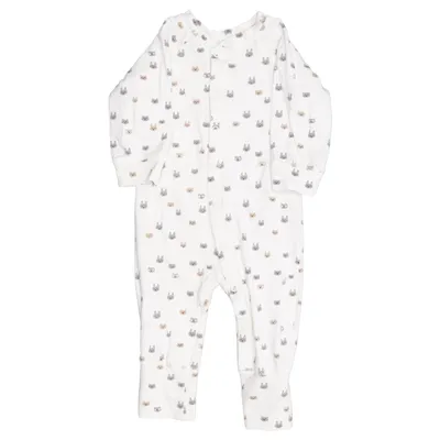 Rompers (White, Gray, Brown) from Åhléns Kids Cotton, Elastane