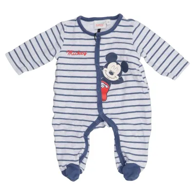 Barboteuse (Gris, Bleu) de Disney Baby Coton