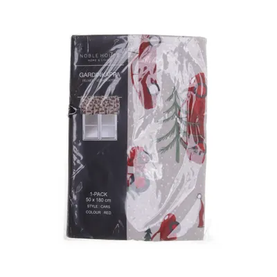 Gardinkappa (Röd, Flerfärgad) från Noble House