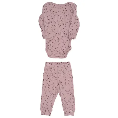 Ensemble (Rose, Marron) de 808 Laine de mouton