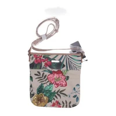 Axelremsväska (Beige, Flerfärgad) från Desigual Polyester, Polyuretan