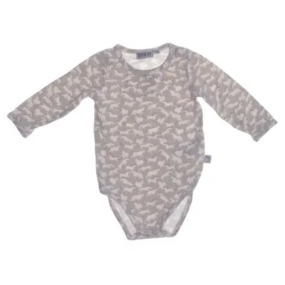 Body (Gray, White) from Wheat Cotton, Elastane