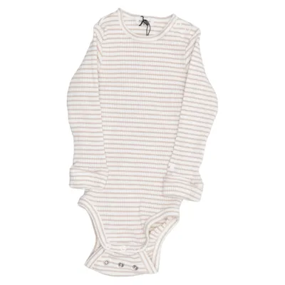 Body (Beige, Vit) från Newbie by KappAhl Bomull, Elastan