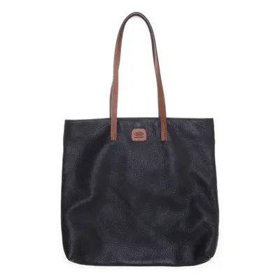 Handväska (Svart, Brun) från Brics Skinn, Polyester