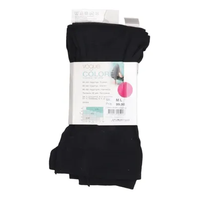Collants en nylon (Noir) de Vogue Colore Élasthane, Polyamide