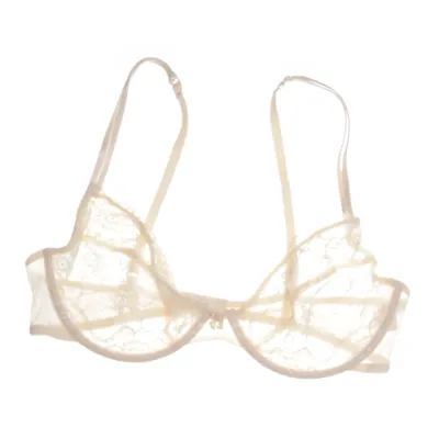 Bra (Beige) from P2 Elastane, Polyamide