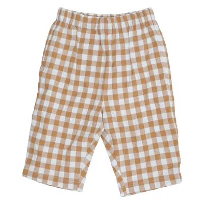 Pyjamasbukser (Brun, Hvid) fra Petit Sézane Bomuld, Elastan