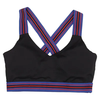 Brassière (Noir, Bleu, Rouge) de Workout Élasthane, Polyester