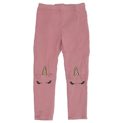 Leggings (Pink) from Uniq Mini Cotton, Elastane