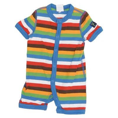 Rompers (Blue, Red, Brown, White, Green) from Polarn O. Pyret Elastane, Organic cotton