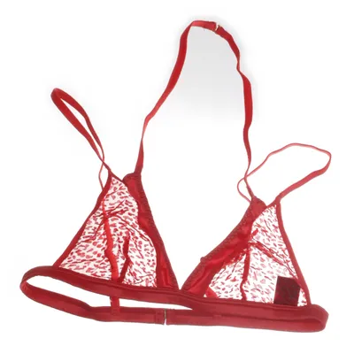 Bralette (Röd) från Playboy Elastan, Polyamid, Polyester