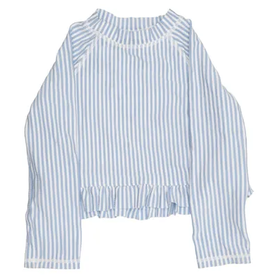 Swim shirt (Blue, White) from Rikiki Elastane, Polyamide, Polyester