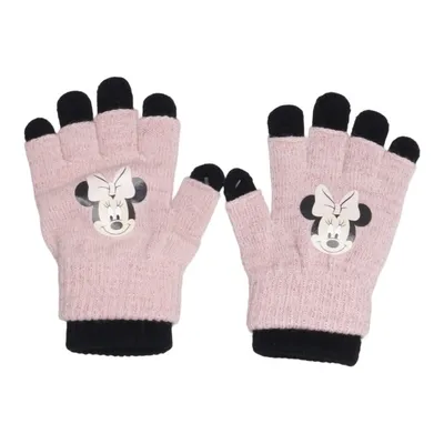 Gants (Rose, Noir) de H&M Acrylique, Élasthane, Fibre métallique, Polyester
