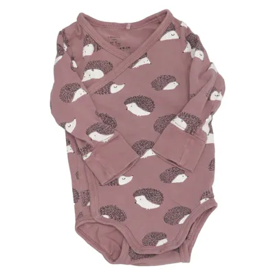Romper (Lila) van Lindex Baby Katoen, Elastaan