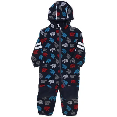 Outdoor overalls  (Hvid, Flerfarvet) fra Topomini Polyester, Elastan, Polyamid