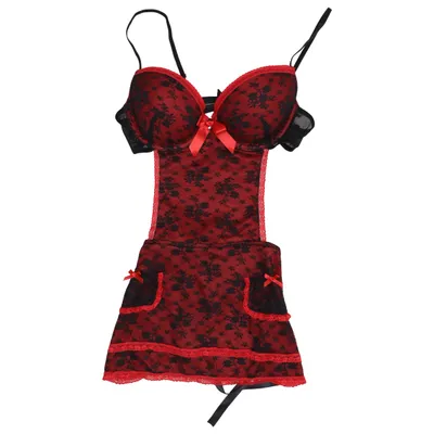 Soutien-gorge (Rouge, Noir) de No Secret Élasthane, Polyamide