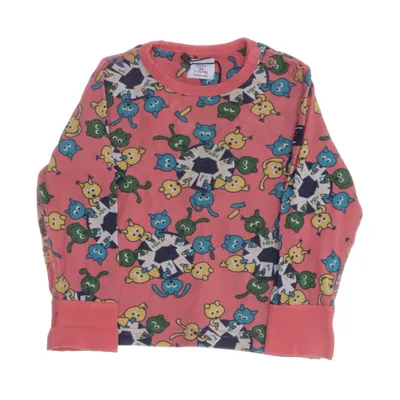 Långärmad t-shirt (Rosa, Flerfärgad) från Polarn O. Pyret Bomull
