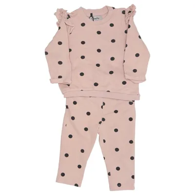 Set (Pink, Black) from Sweetie Cotton, Elastane