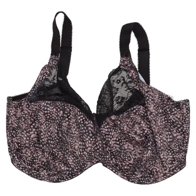 Bra (Black, Pink) from Elomi Elastane, Polyamide, Polyester
