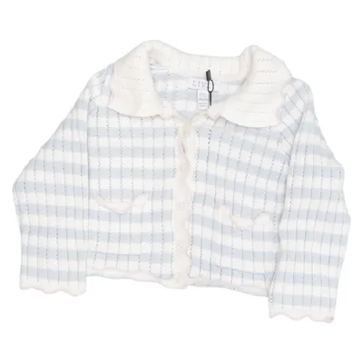 Cardigan (Blue, White) from Livly Cotton