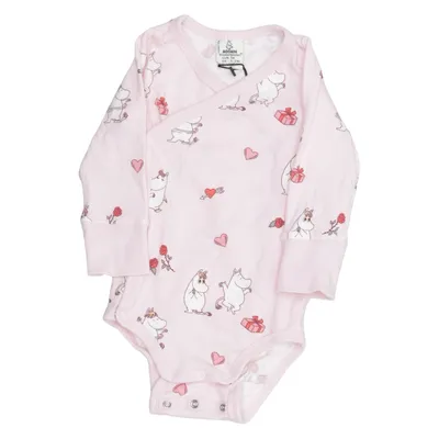 Body (Rosa, Flerfärgad) från Moomin by Lindex Bomull, Elastan
