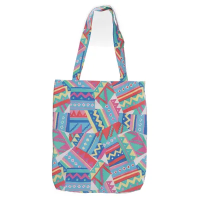 Canvas tas (Meerkleurig) van Leesha