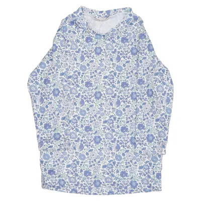 Zwemshirt (Blauw, Wit) van IA BON Elastaan, Polyamide