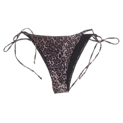 Bikiniunderdel (Brun, Flerfarvet) fra Zara Elastan, Polyester