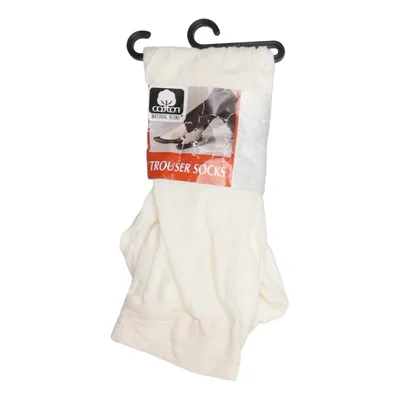 Chaussettes hautes (Blanc) de Cotton Coton, Élasthane, Polyamide