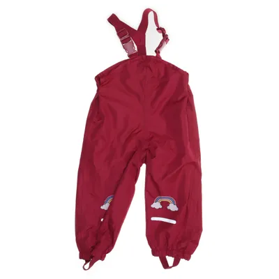 Hängselbyxor (Röd) från Pocopiano Polyester