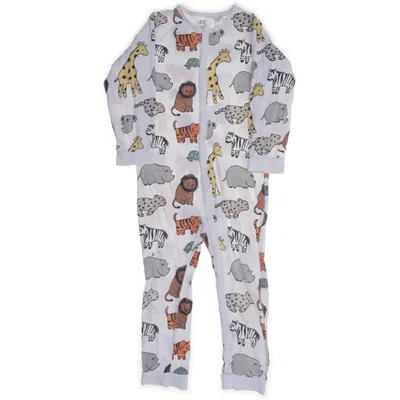 Sparkdräkt (Vit, Flerfärgad) från H&M Bomull