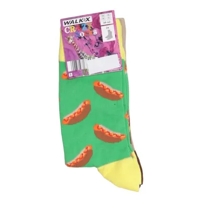 Chaussettes (Crazy Socks) de Walkx Coton, Élasthane, Polyamide