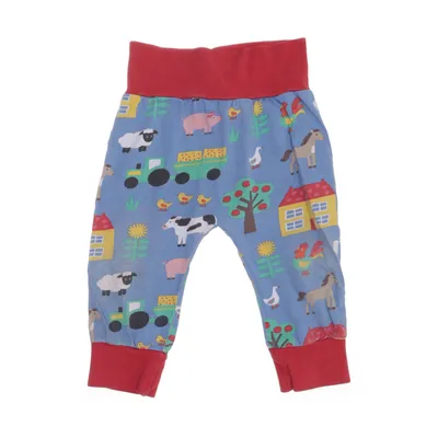 Broek (Blauw, Meerkleurig) van Toby Tiger Organisch katoen