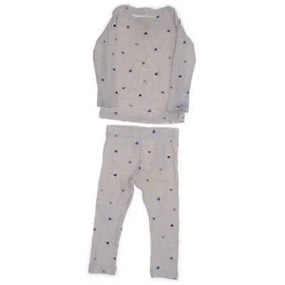 Pyjamas (Beige) från Name It Elastan, Modal, Ekologisk bomull