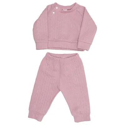Loungewear (Roze) Elastaan, Polyester