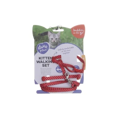 Kattsele (Röd, Vit) från De Plus En Plus