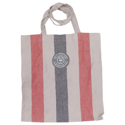 Canvas tas (Beige, Rood, Blauw) van Pillivuyt