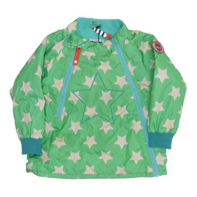Outdoor jacket (Green, Multicolored) from Racoon Polyester, Cotton