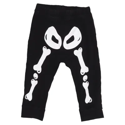 Legging (Noir, Blanc) de H&M Coton, Élasthane