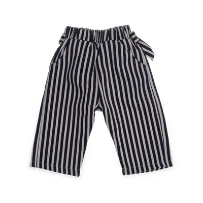 Pantalon (Noir, Blanc) Coton, Polyester