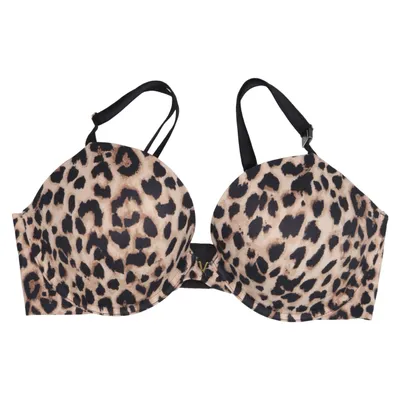 Bra (Beige, Black) from Victoria's Secret Elastane, Recycled polyester