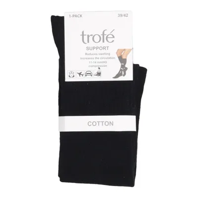 Compression socks (Support) from Trofé Cotton, Elastane, Polyamide