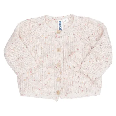 Kofta (Beige, Flerfärgad) från Rikiki Akryl, Bomull, Polyester, Ull