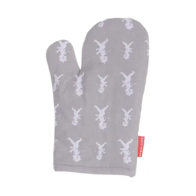 Grytvante (Grå, Vit) från Solstickan Bomull, Polyester