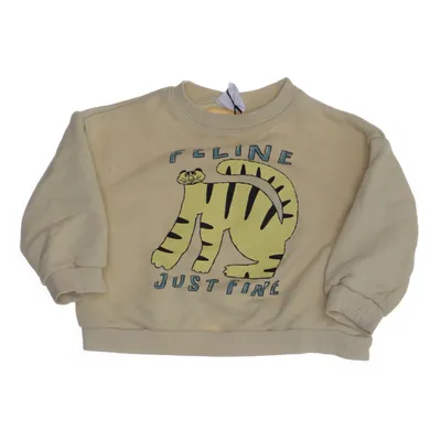 Sweatshirt (Yellow) from Zara Cotton, Elastane