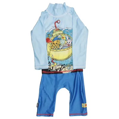 UV-tøj (Blå, Flerfarvet) fra Swimpy Elastan, Polyester