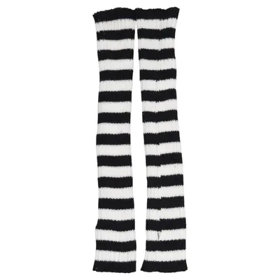 Wrist warmers (Black, White)