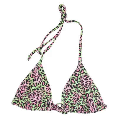 Bikini top (Pink, Grøn, Flerfarvet) fra Mariemeili Elastan, Polyamid